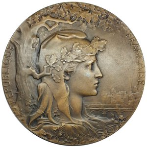 reverse: Medaglia Espositione internazionale Parigi 1900  diam. 63,7 mm a