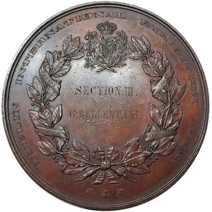 reverse: Medaglia Esposizione Internazionale di Dublino 1865 diam.75 mm 