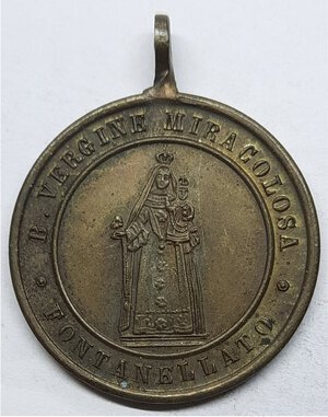 reverse: Medaglia Religiosa, Luigi Gonzaga - Fontanellato 