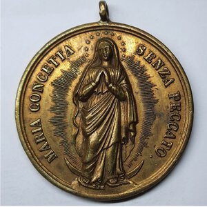 obverse: Medaglia Religiosa, Padri Cappuccini 1856