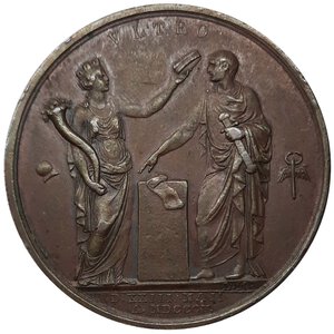 obverse: Napoleone ,Medaglia  Incoronazione a re d italia 1805 diam.42 mm