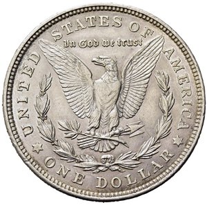 obverse: STATI UNITI. Dollaro Morgan 1921. AG. qSPL