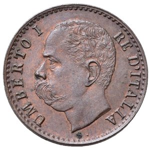 obverse: Umberto I (1878-1900). 1 centesimo 1900. Gig.62. qFDC