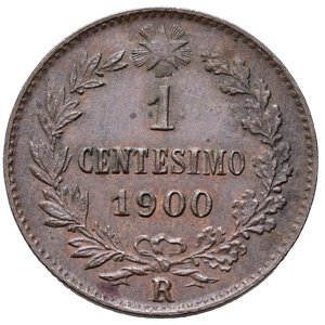 reverse: Umberto I (1878-1900). 1 centesimo 1900. Gig.62. qFDC