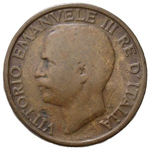 obverse: Vittorio Emanuele III (1900-1943) 10 Centesimi 1919 Roma,