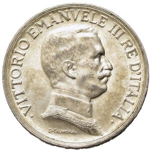 obverse: Vittorio Emanuele III (1900-1943). 1 lira 1917 
