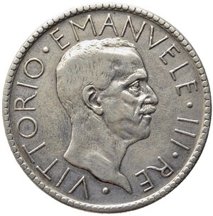 obverse: Vittorio Emanuele III (1900-1943). Roma. 20 lire Littore 1927 anno VI Ag (15 g - 35.6 mm). Gig. 36. MB-BB