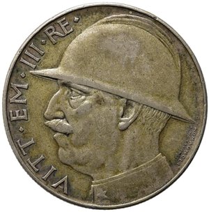 obverse: Vittorio Emanuele III (1900-1943). 20 lire 