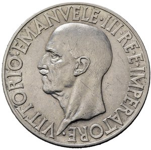 obverse: Vittorio Emanuele III (1900-1943). 20 Lire 1936 
