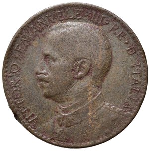 obverse: Vittorio Emanuele III. Somalia Italiana (1909-1925). 1 Besa 1909. Cu. Gig. 28. MB-BB