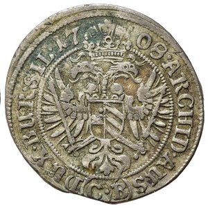 reverse: AUSTRIA. Joseph I. 3 Kreuzer 1708 CB. Ag (1,74 g). BB+