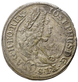 obverse: AUSTRIA. Joseph I. 3 Kreuzer 1708 FN. Ag (1,37 g). MB-BB