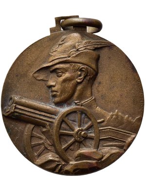 reverse: VENTENNIO FASCISTA. Medaglia Campagna di Grecia 1940-1941 anno XX. Gruppo Lanzo. AE (21,35 g - 36 mm). SPL