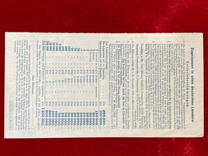 reverse: GERMANIA. Terzo Reich. Biglietto della lotteria 29-30 dicembre 1933. 1.500.000 ReichsMark. qFDS