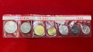 obverse: ESTERE. AUSTRIA. Serie  di 7 monete 1967. FDC
