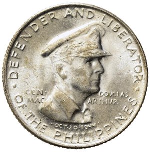 obverse: FILIPPINE. 50 Centavos 1947. Ag. FDC