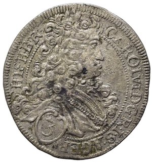 obverse: AUSTRIA. Charles VI (1711-1740). 3 Kreuzer 1715. Ag. BB+