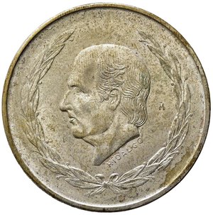 reverse: MESSICO. 5 Pesos 1953. Ag. qFDC