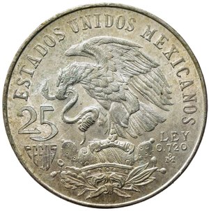 obverse: MESSICO. 25 Pesos 1968. Ag. FDC