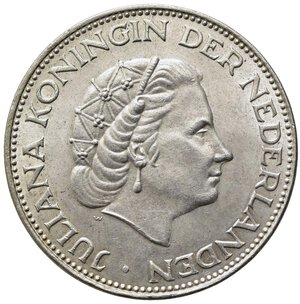 obverse: OLANDA. 2 1/2 Gulden 1960. Ag. FDC
