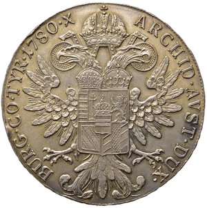 reverse: AUSTRIA. Maria Teresa (1740-1780). Tallero. Ag (28,07 g - 40,6 mm). SPL