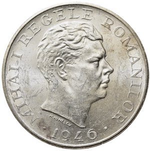obverse: ROMANIA. 100000 Lei 1946. Ag. qFDC