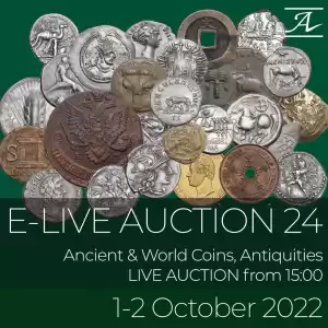 Banner Artemide eLive Auktion 24