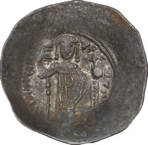 reverse: Manuel I Comnenus (1143-1180).. BI Aspron Trachy, Constantinople mint