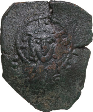obverse: Latin Rulers of Constantinople.. BI Trachy, 1204-1261