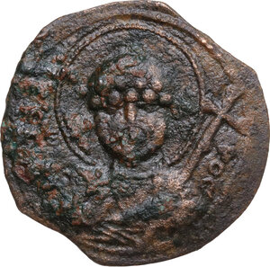 obverse: Antioch.  Tancred, Regent (1101-1103, 1104-1112). AE Follis