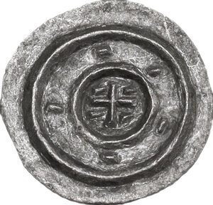 reverse: Hungary.  Uncertain issuer.. AR Denar, 12th century AD