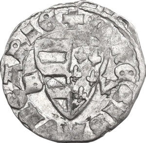 reverse: Hungary.  Carl I Robert (1307-1342).. AR Denar, 1338