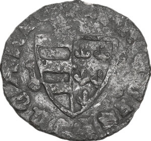 reverse: Hungary.  Louis I, the Great (1342-1382).. AR Denar, 1346-1357