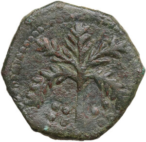 reverse: Italy..  Guglielmo II (1166-1189). AE Trifollaro, Messina mint