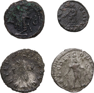 reverse: The Roman Empire.. Multiple lot of five (5) BI/AE coins