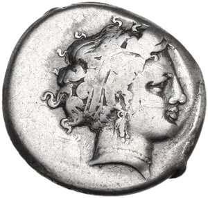 obverse: Central and Southern Campania, Neapolis. AR Nomos, 320-300 BC