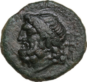 obverse: Syracuse.  Roman Rule.. AE 15 mm, after 212 BC