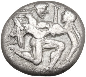 obverse: Islands off Thrace, Thasos. AR Stater, 525-463 BC