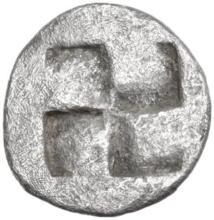 reverse: Thraco-Macedonian Region. AR Diobol, c. 485-470 BC
