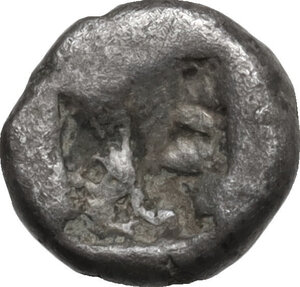 reverse: Macedon, Eion. AR Obol, 480-470 BC