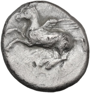 obverse: Epeiros, Ambrakia. AR Stater, 458-426 BC