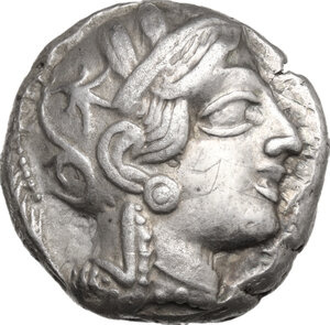 obverse: Attica, Athens. AR Tetradrachm, 454-404 BC