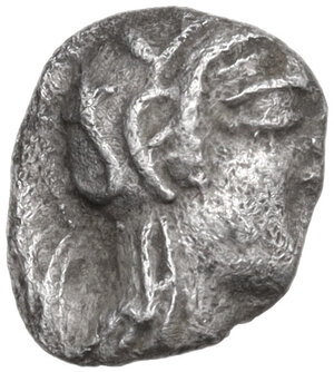 obverse: Attica, Athens. AR Obol, 454-404 BC