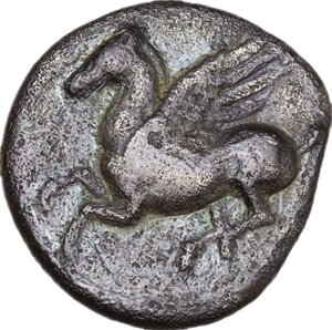 obverse: Corinthia, Corinth. AR Drachm, 345-307 BC