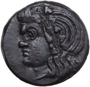 obverse: Cimmerian Bosporos, Pantikapaion. AE 26 mm. Late 4th-early 3rd century BC