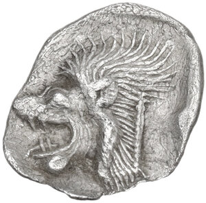reverse: Mysia, Kyzikos. AR Obol, 450-420 BC