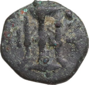 reverse: Mysia, Kyzikos. AE 10 mm, 390-330 BC