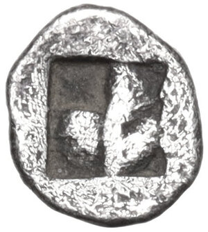 Lesbos, Methymna. AR Tetartemorion, 5th century BC