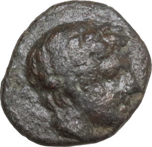 obverse: Lesbos, Mytilene. AE 9 mm, 440-400 BC