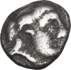 obverse: Samaria. AR Obol, c. 350 BC